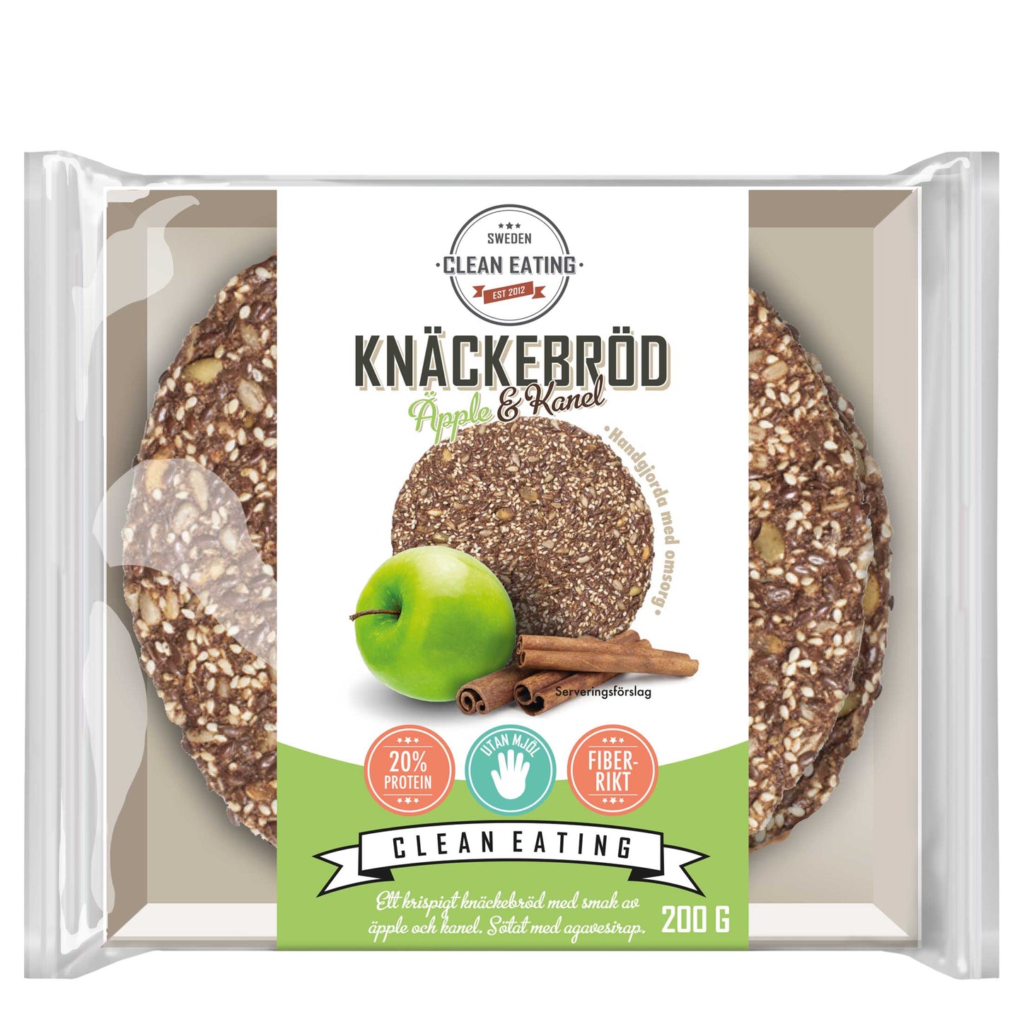 Knäckebröd Äpple & Kanel