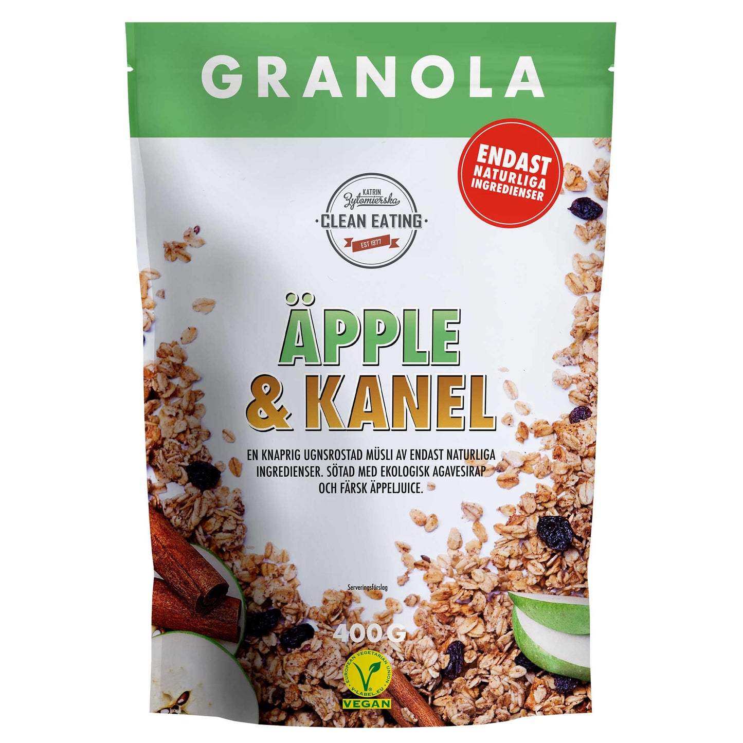 Granola Äpple och Kanel
